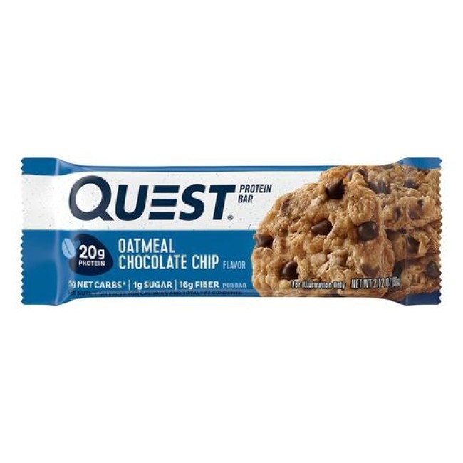 Quest Protein Bar, Baton Proteic, Cu Ovaz Si Ciocolata, 60g