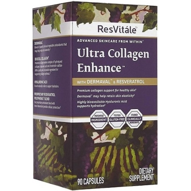 Resvitale Ultra Collagen Enhance, Colagen, 90 Cps