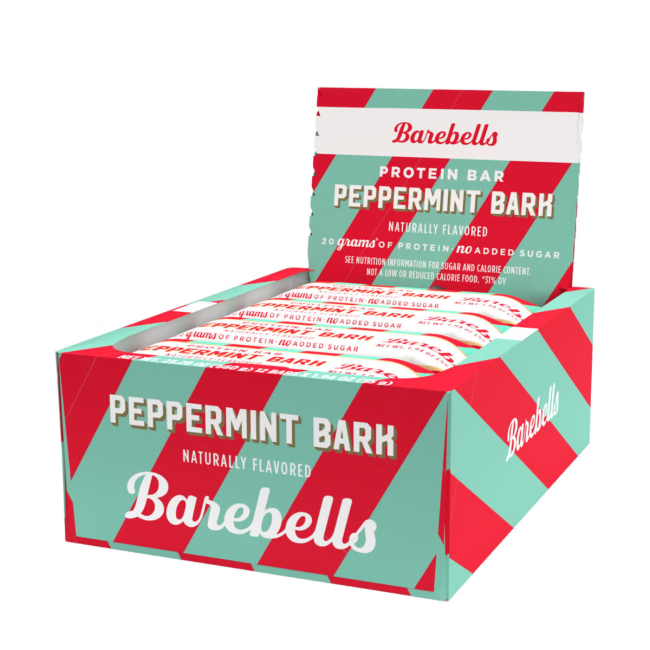 Barebells Protein Bar Baton Proteic Cu Aroma De Ciocolata Cu Menta, 55g
