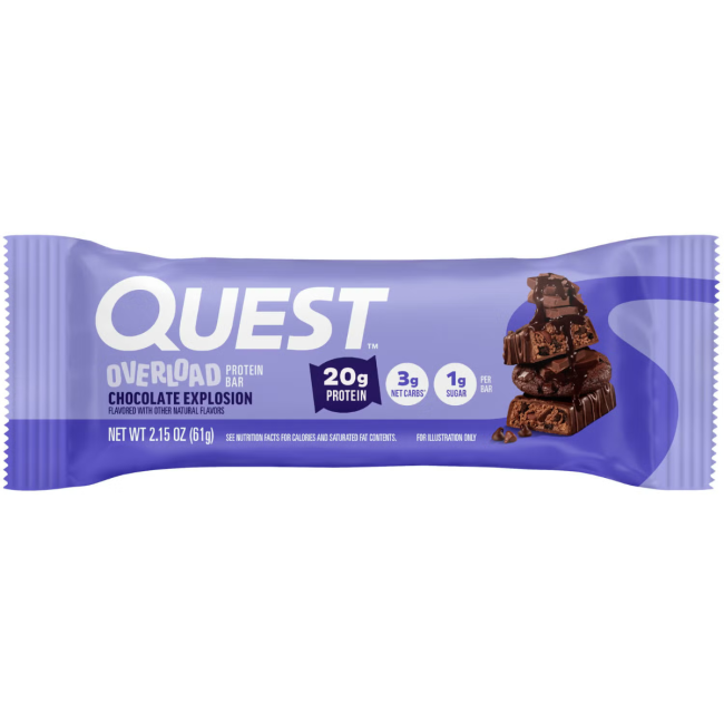Quest Protein Bar, Baton Proteic, Cu Aroma De Explozie De Ciocolata, 61 G