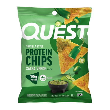 Quest Tortilla Style Protein Chips, Cu Aroma De Salsa, 19 G