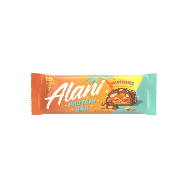 Alani Nu Fit Snacks, Baton Proteic Cu Aroma De Covrigei, 50 G