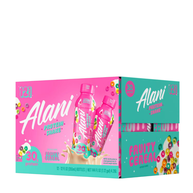Alani Nu Protein, Shake Proteic Cu Aroma De Cereale Cu Lapte, 355 Ml