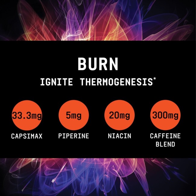 Beyond Raw Burn Mf, Termogenic Arzator De Grasimi, 90 Cps Beyond Raw Burn Mf, Termogenic Arzator De Grasimi, 90 Cps
