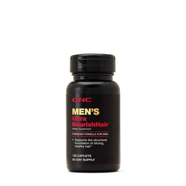 Gnc Men's Ultra Nourishhair, Complex De Multivitamine Pentru Sanatatea Parului, 120 Tb Gnc Men's Ultra Nourishhair, Complex De Multivitamine Pentru Sanatatea Parului, 120 Tb