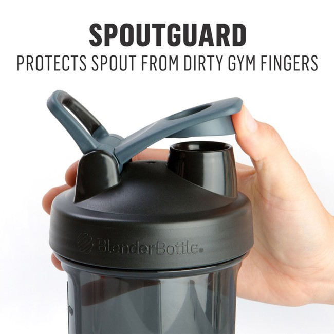 Gnc Blender Bottle Shaker Pro24, Negru, 700 Ml Gnc Blender Bottle Shaker Pro24, Negru, 700 Ml