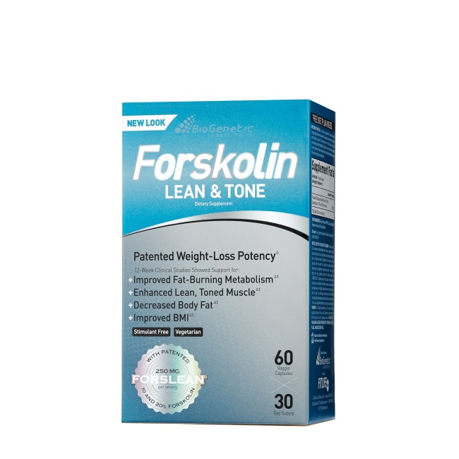 Biogenetic Laboratories Forskolin Lean & Tone, Formula Pentru Slabire Si Tonifiere, 60 Cps Biogenetic Laboratories Forskolin Lean & Tone, Formula Pentru Slabire Si Tonifiere, 60 Cps