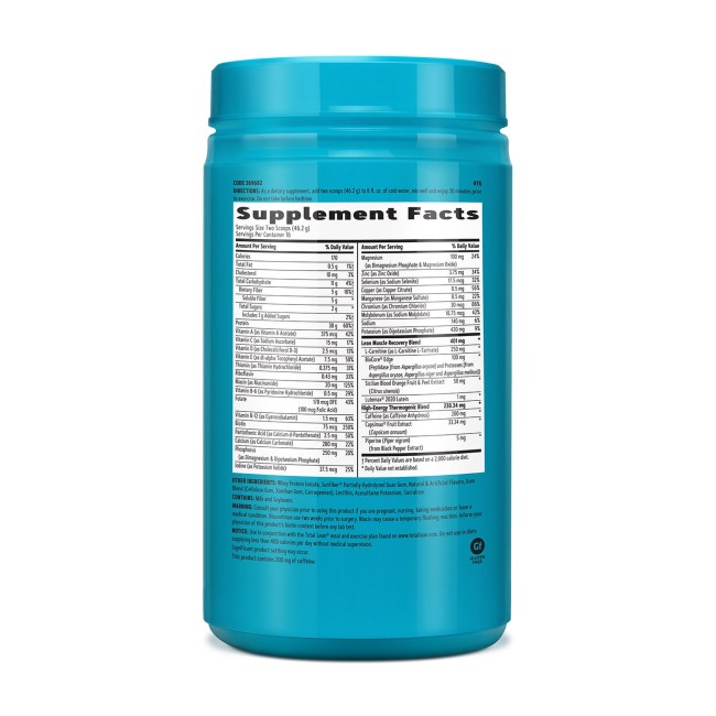 Gnc Total Lean Lean Shake Burn, Shake Proteic, Cu Aroma De Vanilie, 739.2 G Gnc Total Lean Lean Shake Burn, Shake Proteic, Cu Aroma De Vanilie, 739.2 G