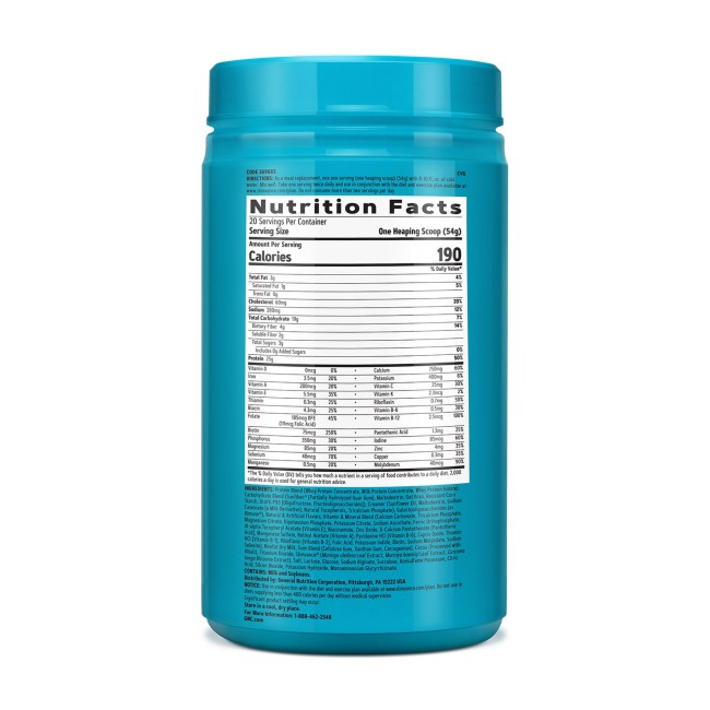 Gnc Total Lean Lean Shake + Slimvance, Shake Proteic Cu Slimvance, Cu Aroma De Vanilie Si Caramel, 1080g Gnc Total Lean Lean Shake + Slimvance, Shake Proteic Cu Slimvance, Cu Aroma De Vanilie Si Caramel, 1080g
