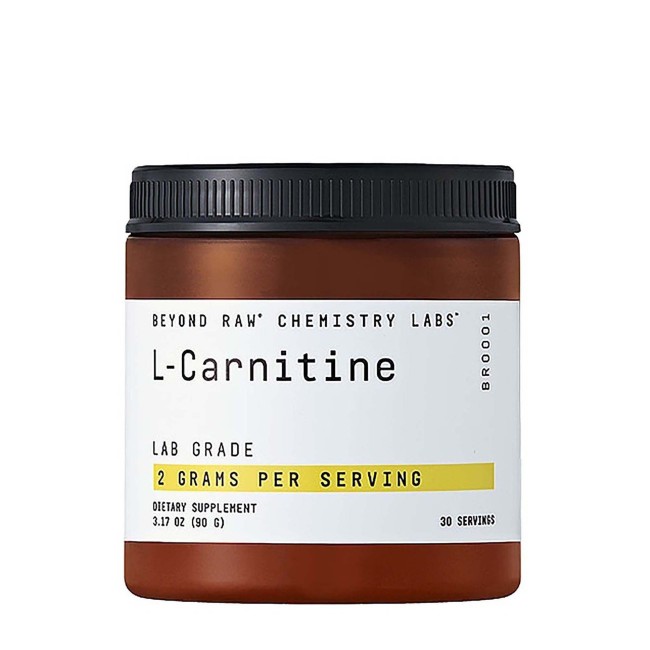 Beyond Raw Chemistry Labs L-carnitine, L-carnitina, 90 G