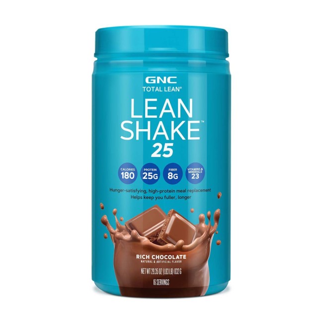 Gnc Total Lean Lean Shake 25, Shake Proteic, Cu Aroma De Ciocolata, 832 G Gnc Total Lean Lean Shake 25, Shake Proteic, Cu Aroma De Ciocolata, 832 G