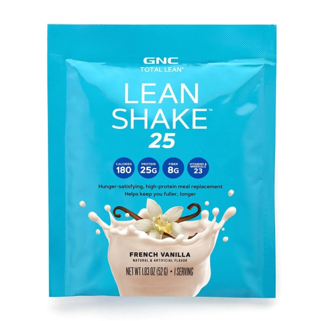 Gnc Total Lean Lean Shake 25, Shake Proteic, Cu Aroma De Vanilie, 52 G Gnc Total Lean Lean Shake 25, Shake Proteic, Cu Aroma De Vanilie, 52 G