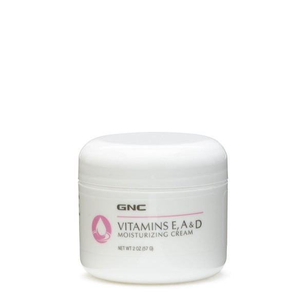 Gnc Vitamins E, A & D Moisturizing Cream, Crema Hidratanta Cu Vitaminele E, A Si D, 57 G