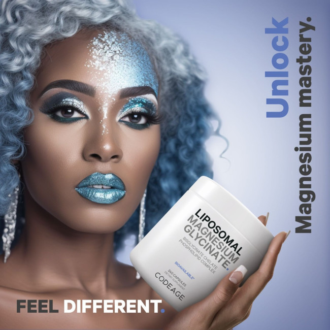 Codeage Magneziu Bisglicinat Lipozomal Cu Bioperine - Formula Avansata Pentru Absorbtie Superioara, 240 Cps Codeage Magneziu Bisglicinat Lipozomal Cu Bioperine - Formula Avansata Pentru Absorbtie Superioara, 240 Cps