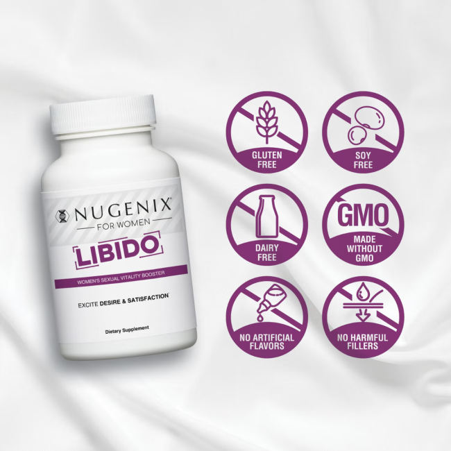 Nugenix Libido: Women's Sexual Vitality Booster, Formula Pentru Sustinerea Vitalitatii Sexuale Feminine, 60 Tb