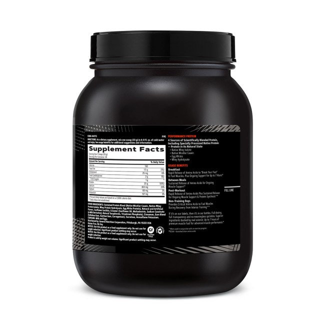 Gnc Amp Sustained Protein Blend Amestec Proteic Cu Aroma De Cereale Cu Scortisoara, 924 G Gnc Amp Sustained Protein Blend Amestec Proteic Cu Aroma De Cereale Cu Scortisoara, 924 G
