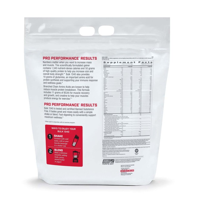 Gnc Pro Performance Bulk 1340 Cu Aroma De Vanilie, 5443 G Gnc Pro Performance Bulk 1340 Cu Aroma De Vanilie, 5443 G