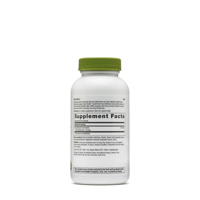 Gnc Superfoods Soy Isoflavone Concentrate, Isoflavone Din Soia, 90 Cps Gnc Superfoods Soy Isoflavone Concentrate, Isoflavone Din Soia, 90 Cps