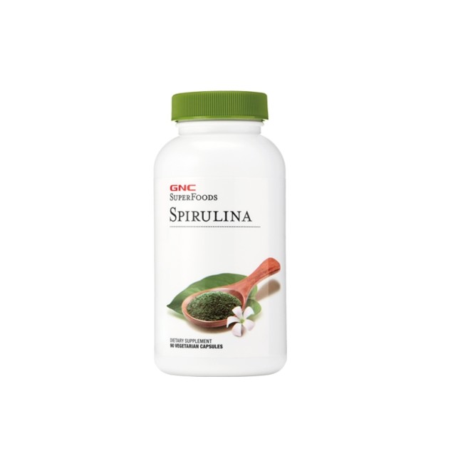 Gnc Superfoods Spirulina 500 Mg, 90 Cps Gnc Superfoods Spirulina 500 Mg, 90 Cps