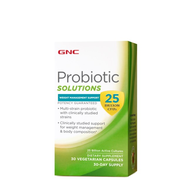 Gnc Probiotic Solutions Weight Management Support, Probiotic Suport Pentru Controlul Greutatii 25 Miliarde Culturi Vii, 30 Cps Gnc Probiotic Solutions Weight Management Support, Probiotic Suport Pentru Controlul Greutatii 25 Miliarde Culturi Vii, 30 Cps