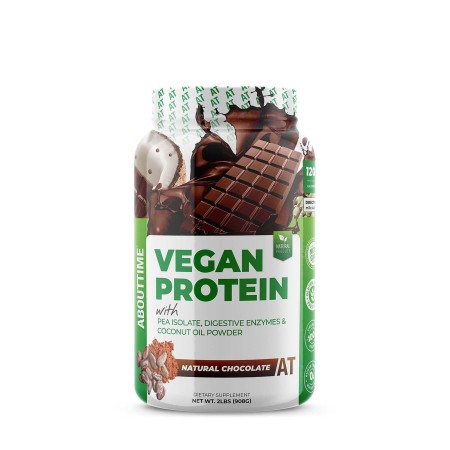 Abouttime Vegan Protein Proteina Vegana Cu Aroma Naturala De Ciocolata, 908 G Abouttime Vegan Protein Proteina Vegana Cu Aroma Naturala De Ciocolata, 908 G