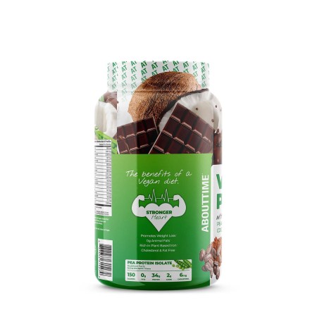 Abouttime Vegan Protein Proteina Vegana Cu Aroma Naturala De Ciocolata, 908 G Abouttime Vegan Protein Proteina Vegana Cu Aroma Naturala De Ciocolata, 908 G