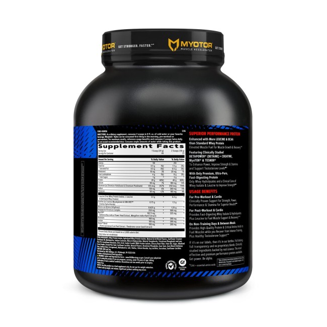 Gnc Amp Wheybolic Alpha Myotor, Proteina Din Zer Cu Aroma De Biscuiti Cu Crema, 1276 G Gnc Amp Wheybolic Alpha Myotor, Proteina Din Zer Cu Aroma De Biscuiti Cu Crema, 1276 G
