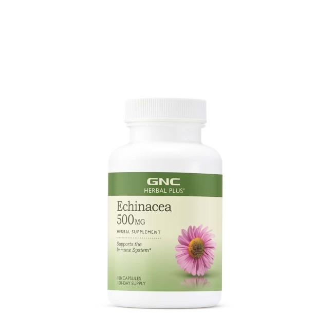Gnc Herbal Plus Extract De Echinacea 500 Mg, 100 Cps Gnc Herbal Plus Extract De Echinacea 500 Mg, 100 Cps
