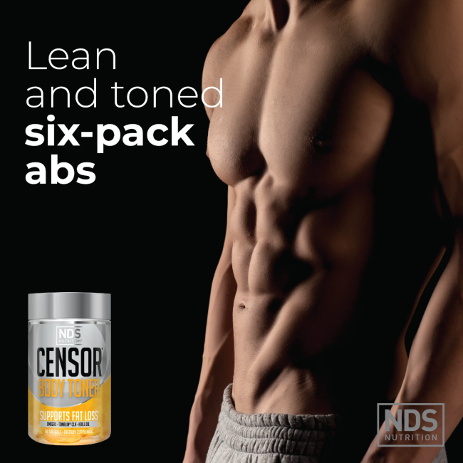 Nds Nutrition Censor Body Toner, Formula Cla Pentru Tonifierea Corporala, 90 Cps