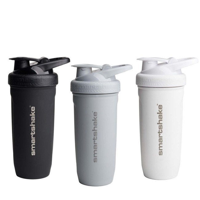 Smartshake Reforce Shaker Din Inox Negru, 900 Ml Smartshake Reforce Shaker Din Inox Negru, 900 Ml