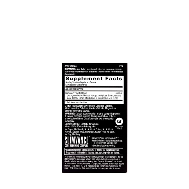 Bodydynamix Slimvance Core Slimming Complex Stimulant Free, Formula Pentru Controlul Greutatii, 60 Cps Bodydynamix Slimvance Core Slimming Complex Stimulant Free, Formula Pentru Controlul Greutatii, 60 Cps