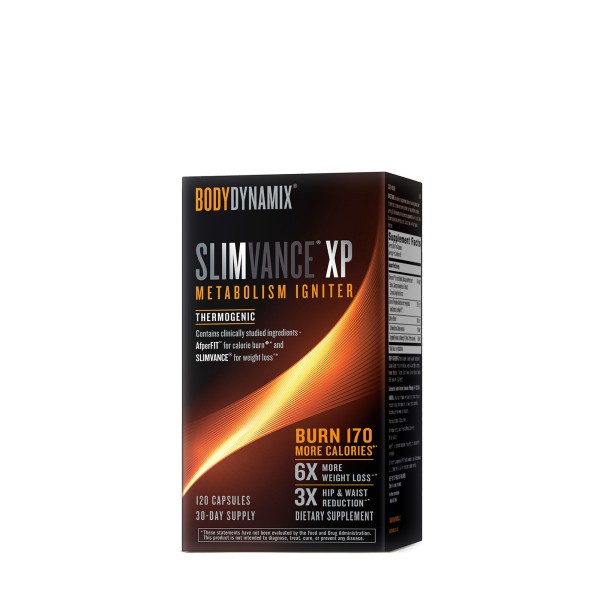 Bodydynamix Slimvance Xp Metabolism Igniter, Termogenic, 120 Cps
