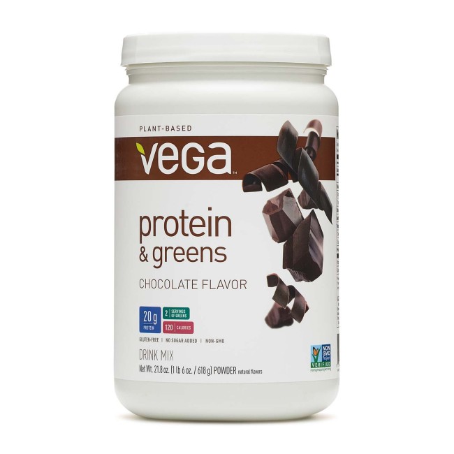 Vega Protein And Greens, Proteina Vegetala Si Verdeturi, Cu Aroma De Ciocolata, 618 G Vega Protein And Greens, Proteina Vegetala Si Verdeturi, Cu Aroma De Ciocolata, 618 G