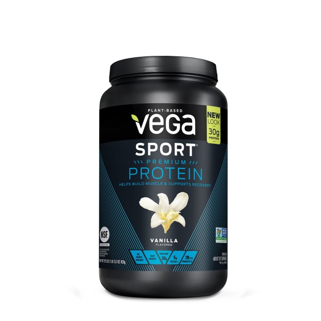 Vega Sport Premium Protein, Proteina Vegetala, Cu Aroma De Vanilie, 828 G Vega Sport Premium Protein, Proteina Vegetala, Cu Aroma De Vanilie, 828 G