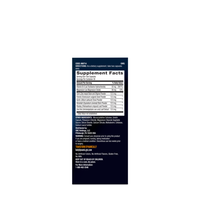 Bodydynamix Waterex Water Balance Formula, Formula Avansata De Eliminarea Excesului De Apa Din Organism, 60 Cps