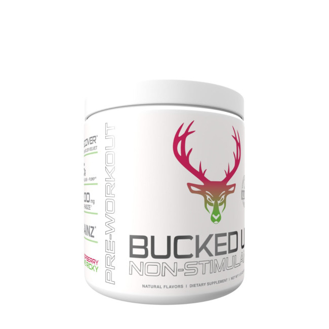 Bucked Up Non-stim Pre-workout Raspberry Lime Ricky, Formula Pre-antrenament Non-stimulenta Cu Aroma De Lime Si Zmeura, 321.63 G Bucked Up Non-stim Pre-workout Raspberry Lime Ricky, Formula Pre-antrenament Non-stimulenta Cu Aroma De Lime Si Zmeura, 321.63 G