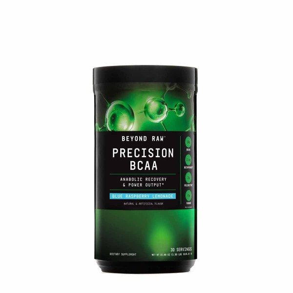 Gnc Beyond Raw Precision Bcaa, Aminoacizi Cu Aroma De Limonada De Zmeura Albastra, 615 G