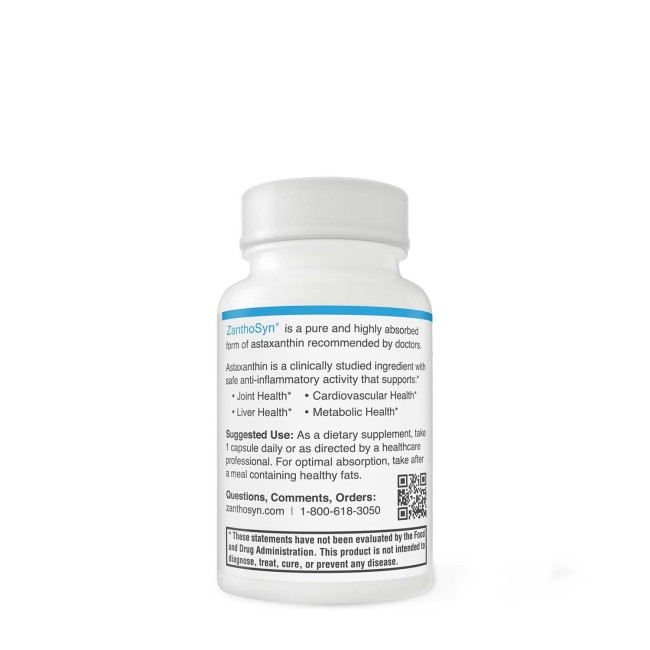Zanthosyn Astaxanthin, Astaxantina 12 Mg, 60 Cps Zanthosyn Astaxanthin, Astaxantina 12 Mg, 60 Cps