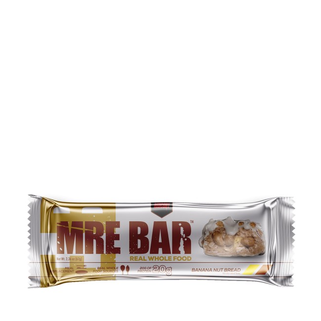 Redcon1 Mre Bar Baton Proteic Cu Aroma De Paine Cu Nuci Si Banane, 67 G Redcon1 Mre Bar Baton Proteic Cu Aroma De Paine Cu Nuci Si Banane, 67 G
