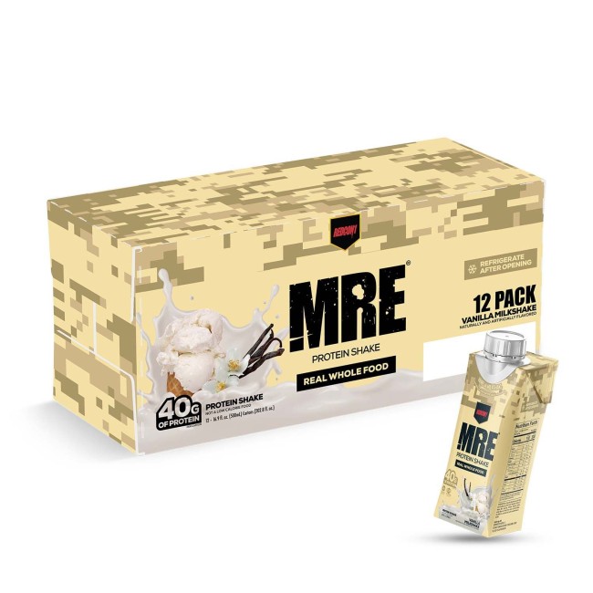 Redcone1 Mre Protein Shake, Shake Proteic Din Alimente Intregi Cu Aroma De Vanilie, 500 Ml Redcone1 Mre Protein Shake, Shake Proteic Din Alimente Intregi Cu Aroma De Vanilie, 500 Ml