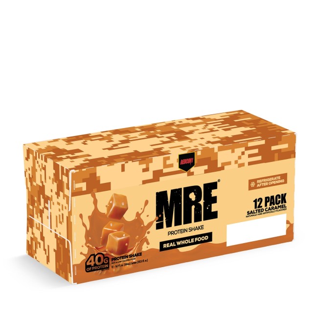 Redcone1 Mre Protein Shake, Shake Proteic Din Alimente Intregi Cu Aroma De Caramel Sarat, 500 Ml