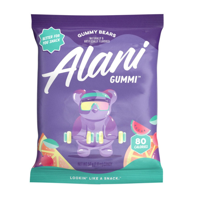Alani Nu Gummy, Jeleuri Cu Aroma De Pepene Rosu, Struguri Si Amestec De Fructe, 50 G Alani Nu Gummy, Jeleuri Cu Aroma De Pepene Rosu, Struguri Si Amestec De Fructe, 50 G