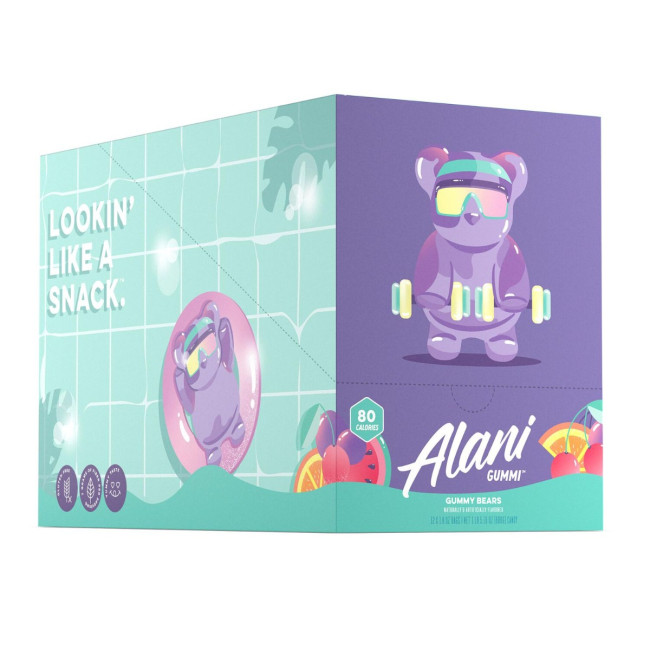 Alani Nu Gummy, Jeleuri Cu Aroma De Pepene Rosu, Struguri Si Amestec De Fructe, 50 G Alani Nu Gummy, Jeleuri Cu Aroma De Pepene Rosu, Struguri Si Amestec De Fructe, 50 G