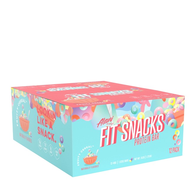 Alani Nu Fit Snacks Baton Proteic Cu Aroma De Cereale Cu Gust De Fructe, 46 G Alani Nu Fit Snacks Baton Proteic Cu Aroma De Cereale Cu Gust De Fructe, 46 G