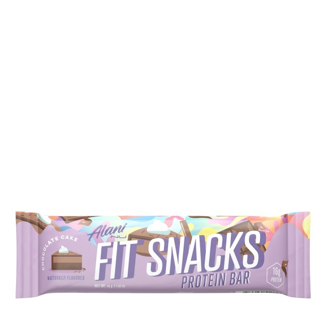 Alani Nu Fit Snacks Baton Proteic Cu Aroma De Prajitura Cu Ciocolata, 46 G