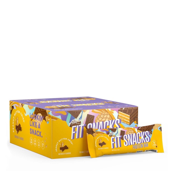 Alani Nu Fit Snacks Baton Proteic Cu Aroma De Peanut Butter Crisp, 46 G Alani Nu Fit Snacks Baton Proteic Cu Aroma De Peanut Butter Crisp, 46 G