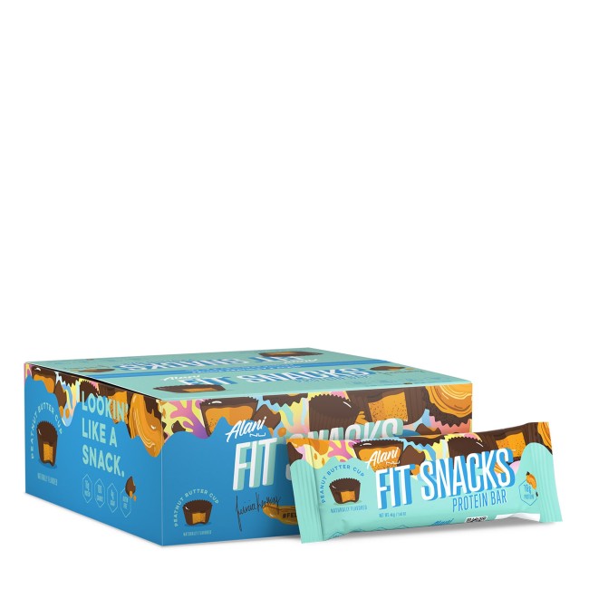 Alani Nu Fit Snacks Baton Proteic Cu Aroma De Unt De Arahide, 46 G Alani Nu Fit Snacks Baton Proteic Cu Aroma De Unt De Arahide, 46 G