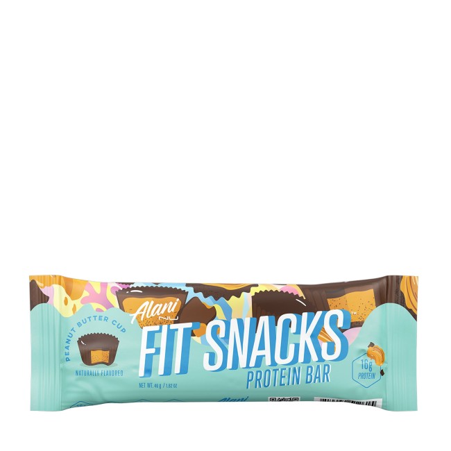 Alani Nu Fit Snacks Baton Proteic Cu Aroma De Unt De Arahide, 46 G Alani Nu Fit Snacks Baton Proteic Cu Aroma De Unt De Arahide, 46 G