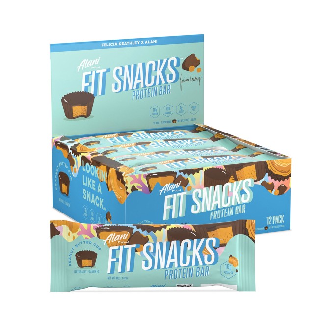 Alani Nu Fit Snacks Baton Proteic Cu Aroma De Unt De Arahide, 46 G Alani Nu Fit Snacks Baton Proteic Cu Aroma De Unt De Arahide, 46 G
