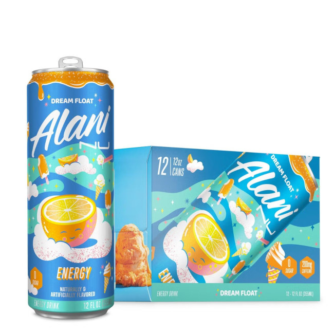 Alani Nu Energy, Energizant Cu Aroma De Dream Float, 355 Ml Alani Nu Energy, Energizant Cu Aroma De Dream Float, 355 Ml